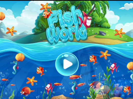 鱼类世界 MatCHHTML5游戏全屏PC页游源码
