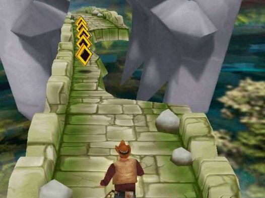 自适应手机神庙逃亡H5小游戏源码